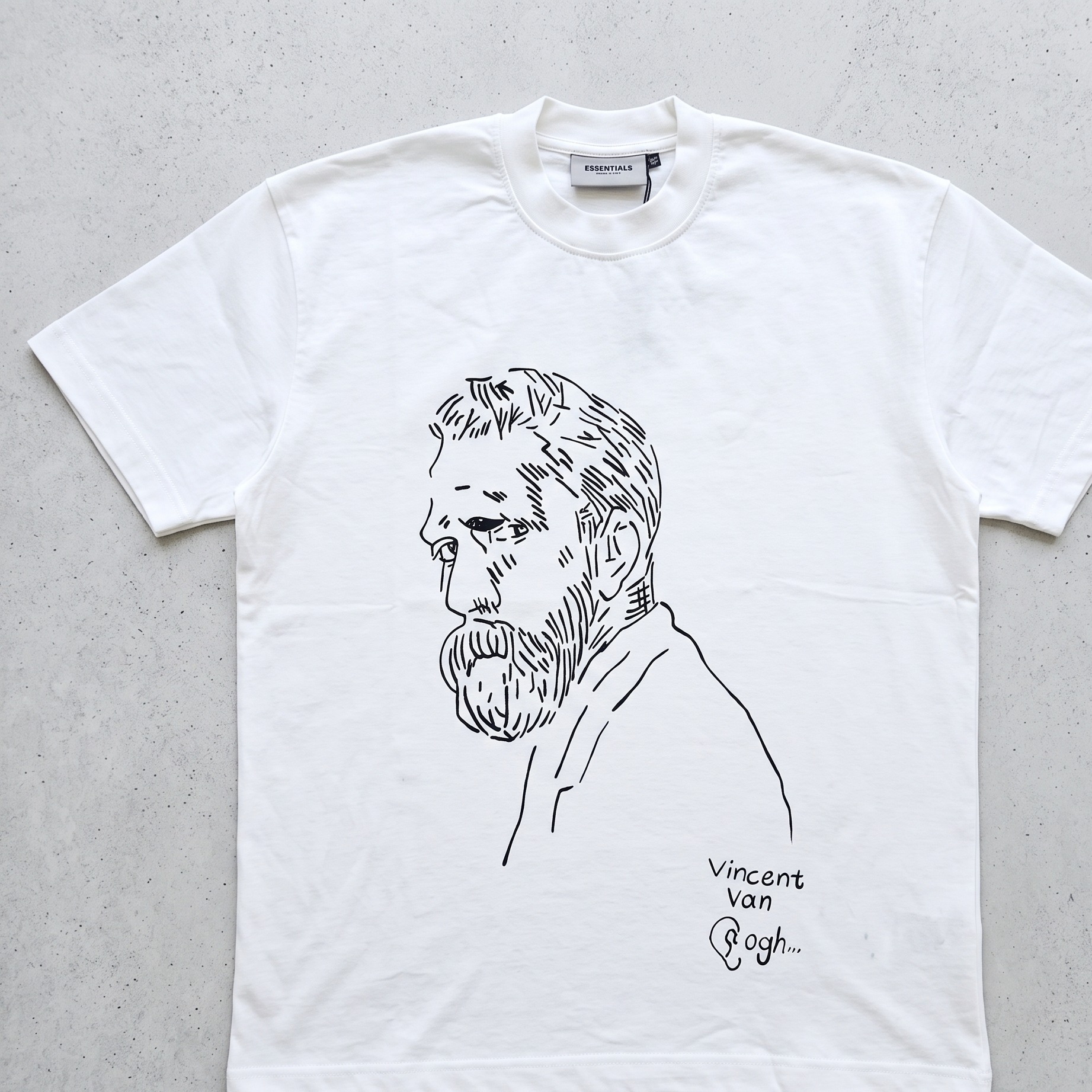 تیشرت طرح پرتره ونگوگ (Vincent Van Gogh)