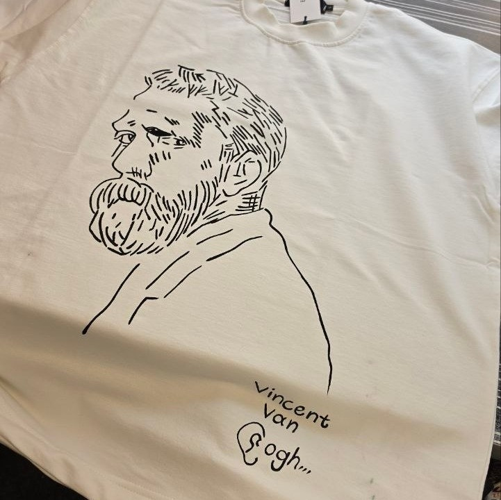تیشرت طرح پرتره ونگوگ (Vincent Van Gogh)